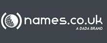 Names.co.uk brand logo for reviews of mobile phones and telecom products or services