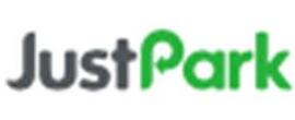JustPark brand logo for reviews of car rental and other services