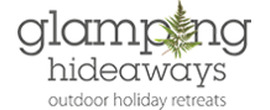 Glamping Hideaways brand logo for reviews of travel and holiday experiences