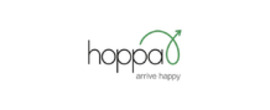 Hoppa brand logo for reviews of car rental and other services