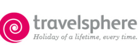 Travelsphere brand logo for reviews of travel and holiday experiences