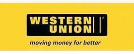 Western Union brand logo for reviews of financial products and services