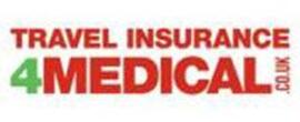 Travel Insurance 4 Medical brand logo for reviews of insurance providers, products and services