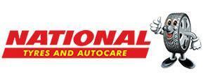 National Tyres and Autocare brand logo for reviews of car rental and other services