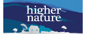 Higher Nature brand logo for reviews of diet & health products
