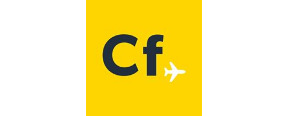 Cheapflights brand logo for reviews of travel and holiday experiences