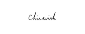 Chicwish brand logo for reviews of online shopping for Fashion products