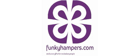 Funky Hampers brand logo for reviews of food and drink products