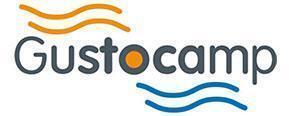 Gustocamp brand logo for reviews of travel and holiday experiences