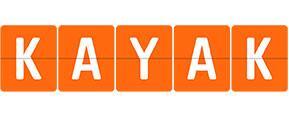 KAYAK brand logo for reviews of travel and holiday experiences