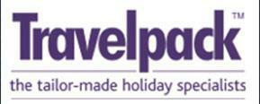 Travelpack brand logo for reviews of travel and holiday experiences